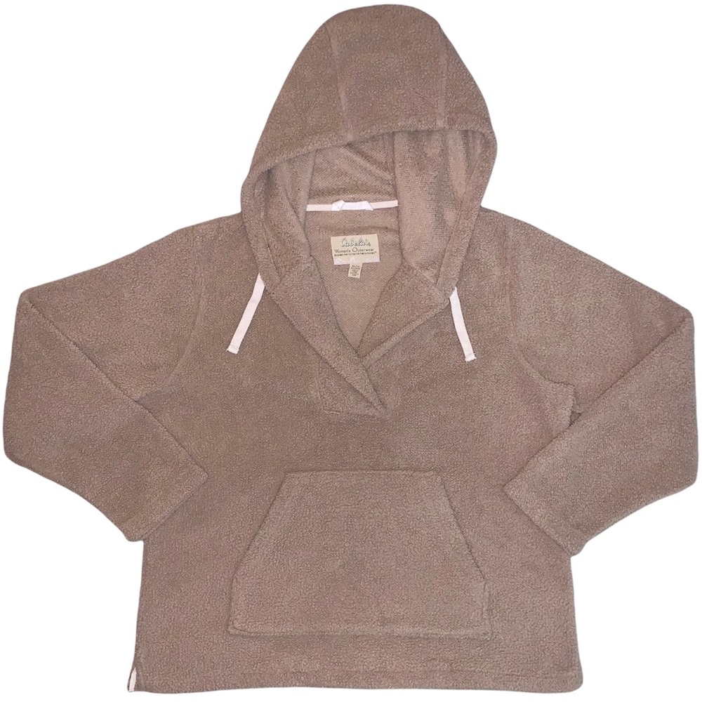 Light Brown Soft & Fuzzy Pull Over Oversized Hoodie